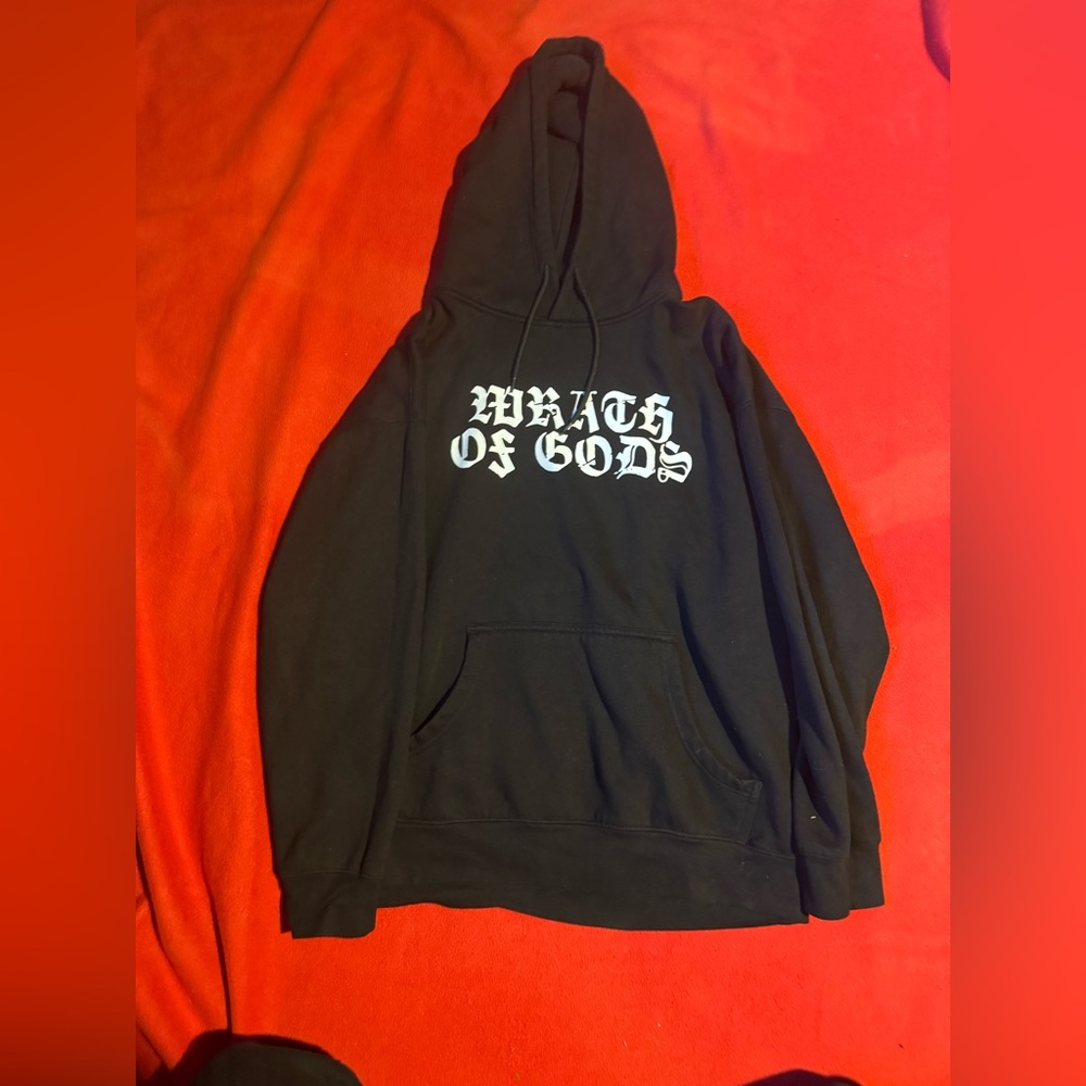 Men’s Black Wrath of Gods Hoodie